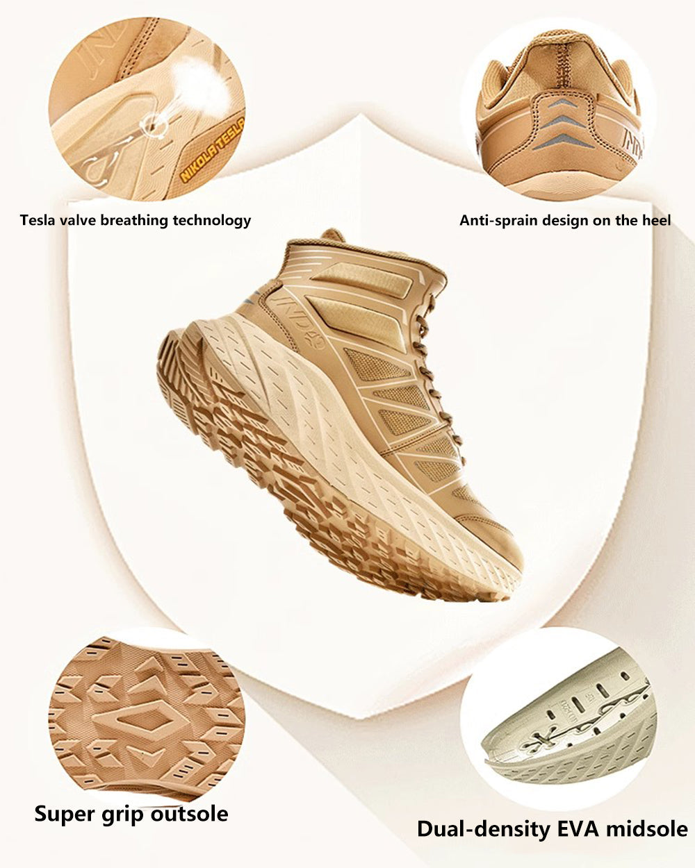 Waterproof Outdoor Trail Running Shoes