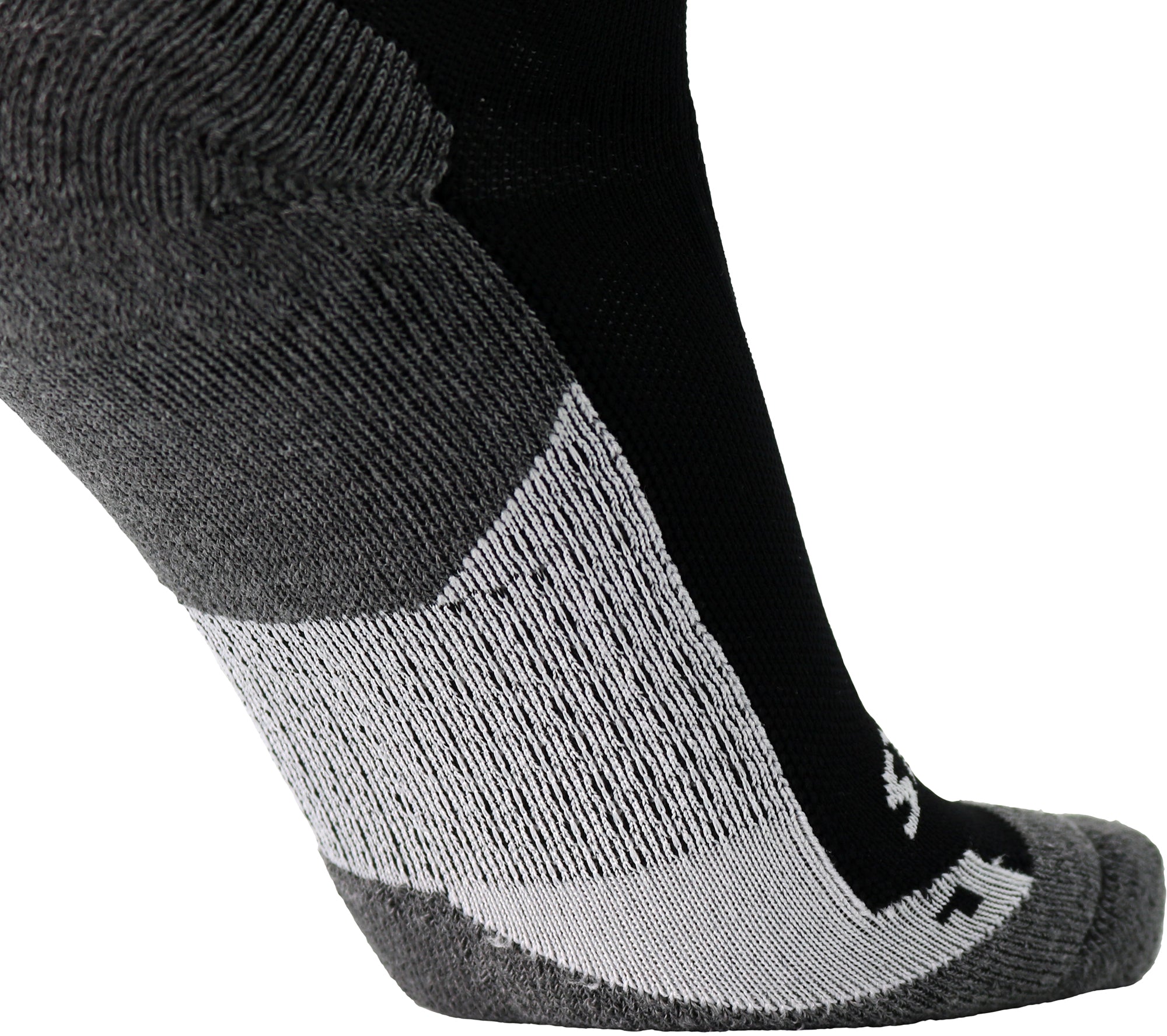 Brooks Ghost Crew Running Socks - Black