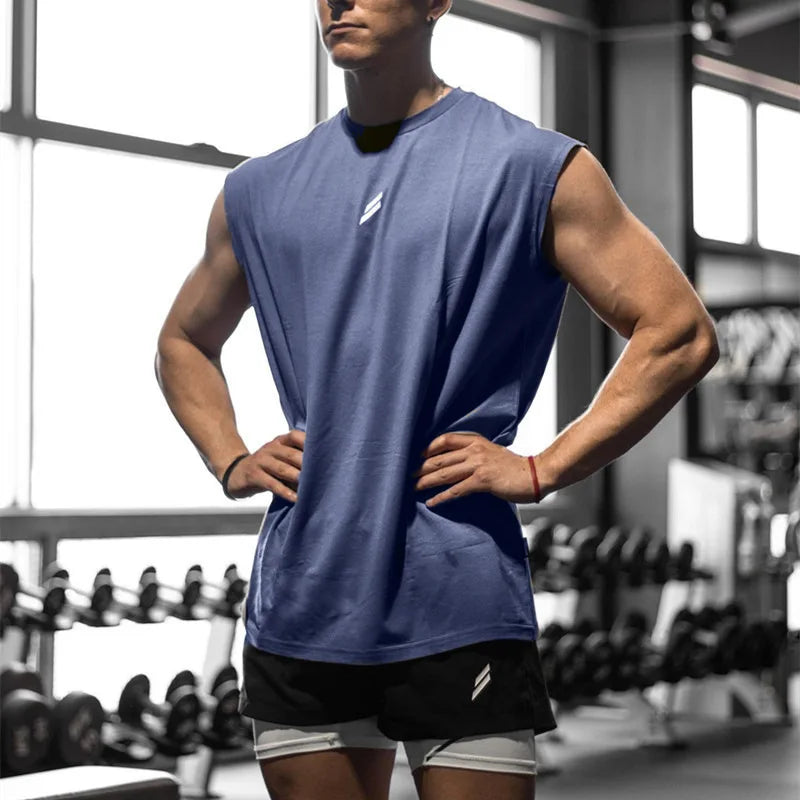 Men’s Sleeveless Quick-Dry Training Top