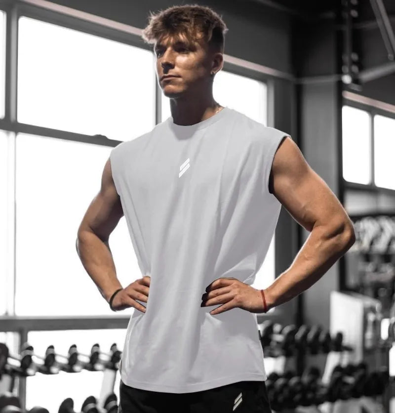 Men’s Sleeveless Quick-Dry Training Top
