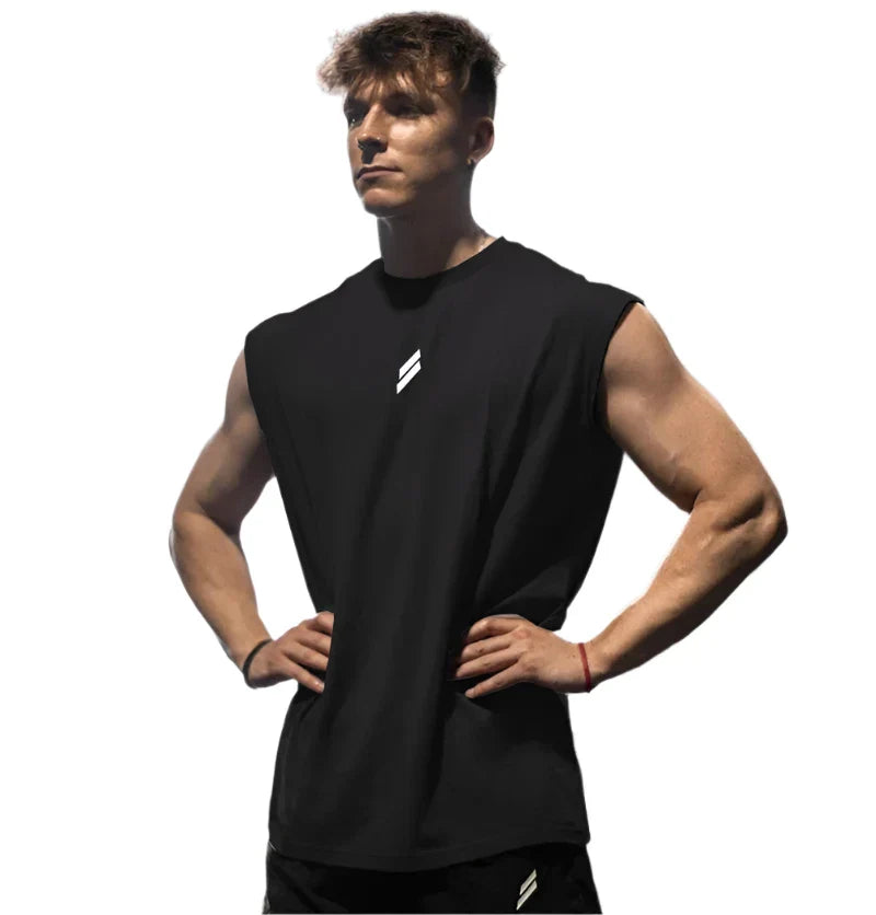 Men’s Sleeveless Quick-Dry Training Top
