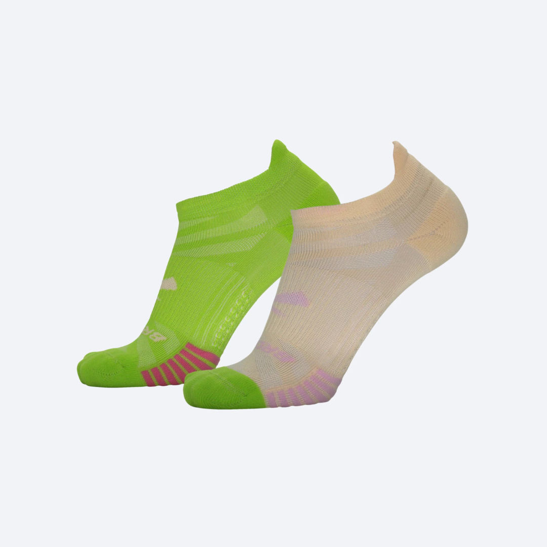 Brooks Unisex Ghost Lite No Show Sock 2-Pack