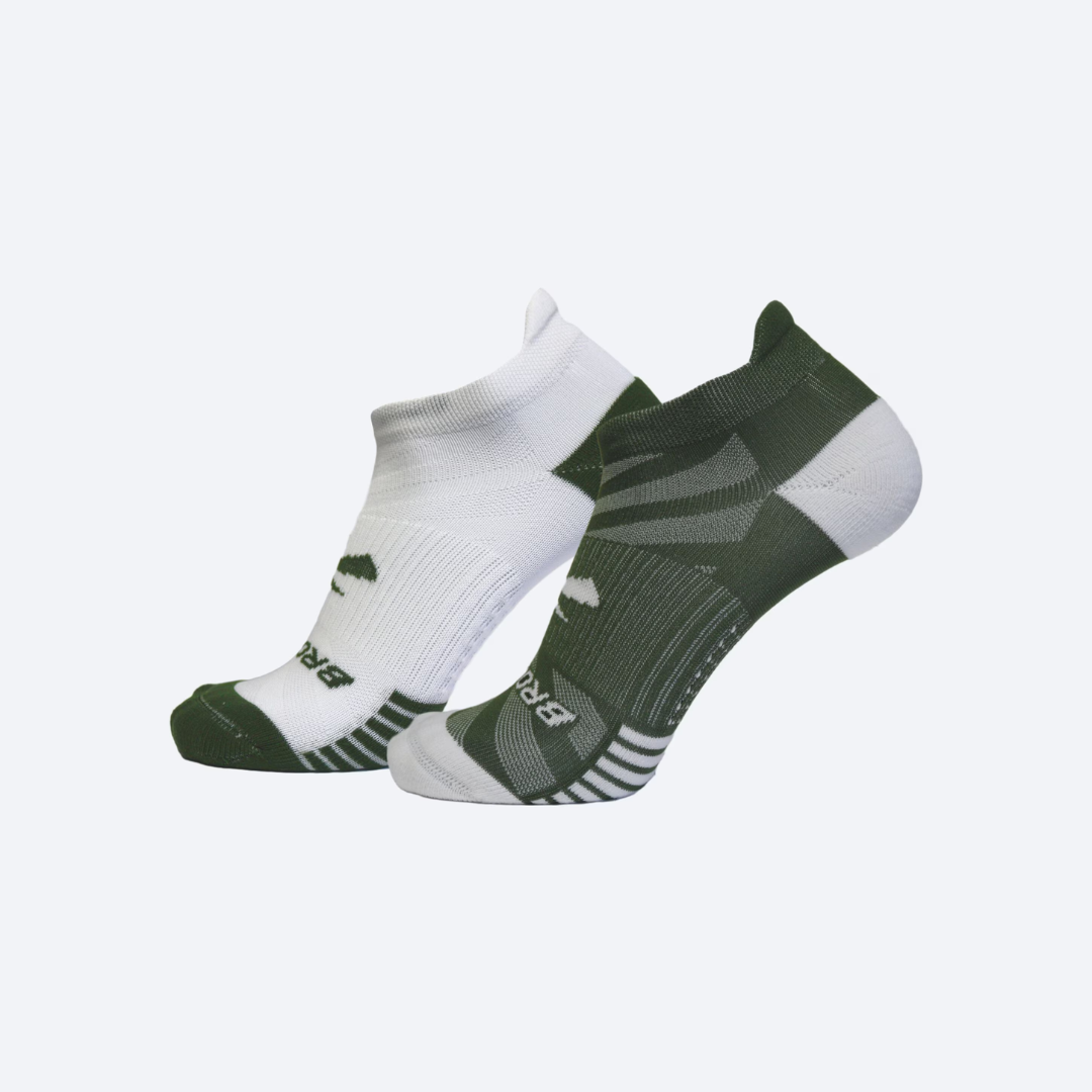 Brooks Unisex Ghost Lite No Show Sock 2-Pack