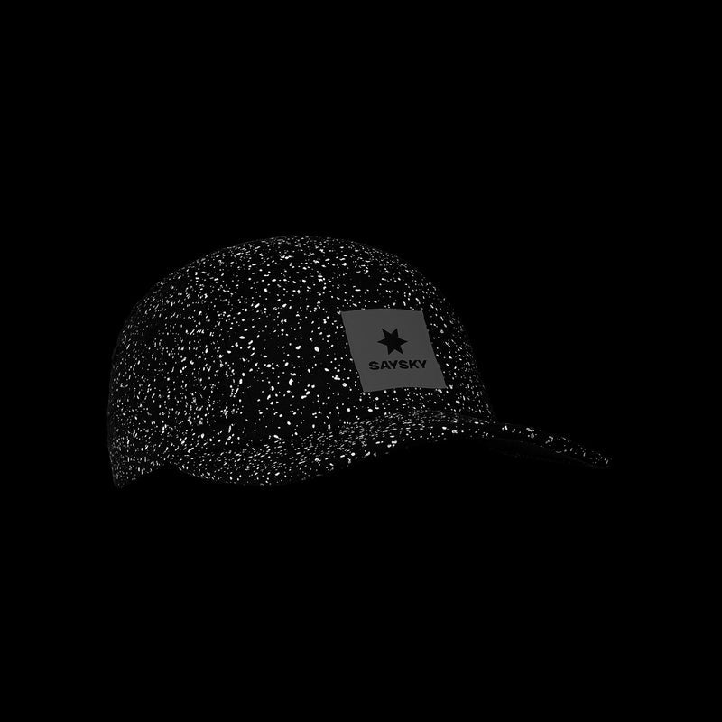Combat Cap Black Universe reflective view