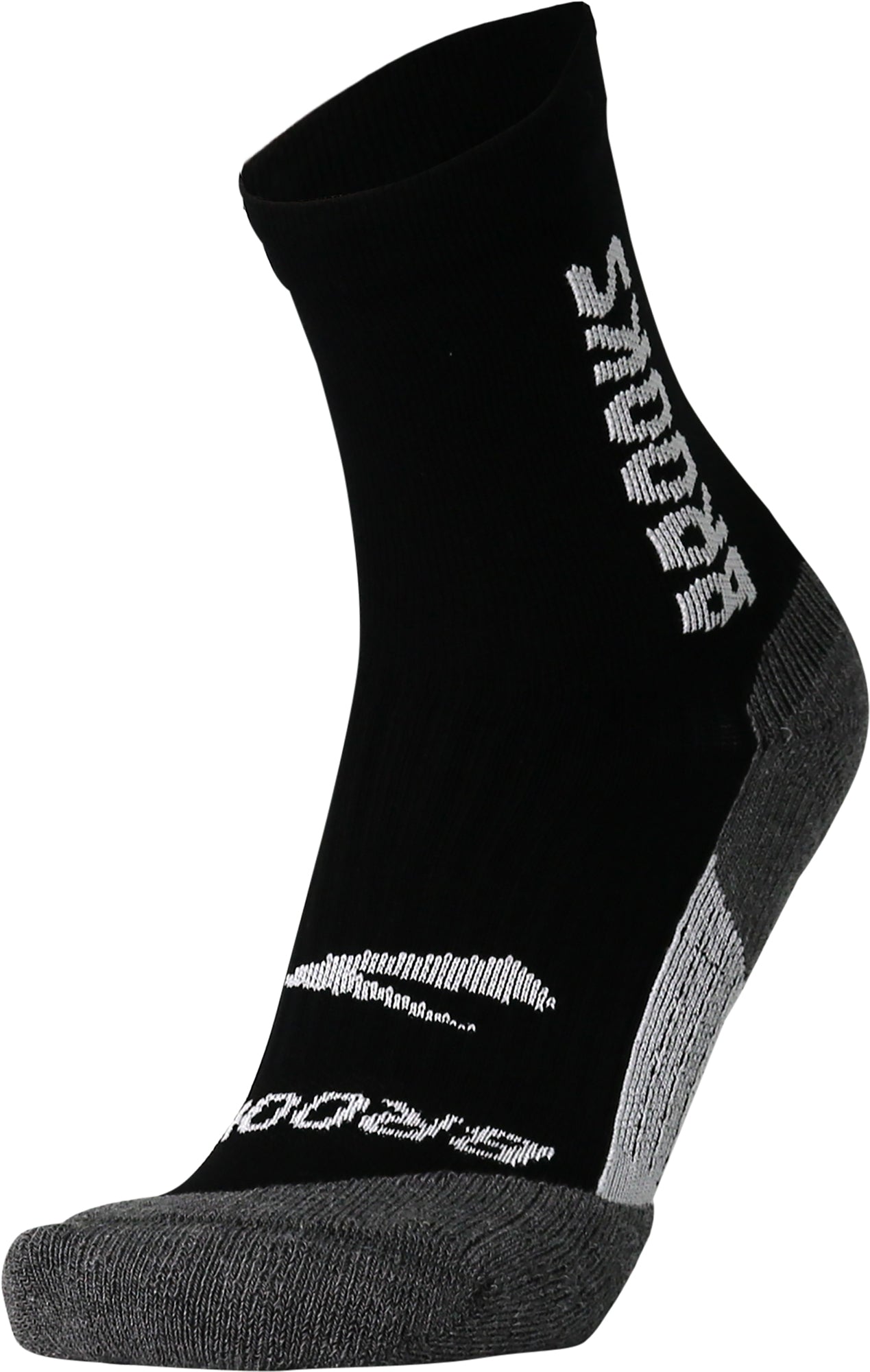 Brooks Ghost Crew Running Socks - Black