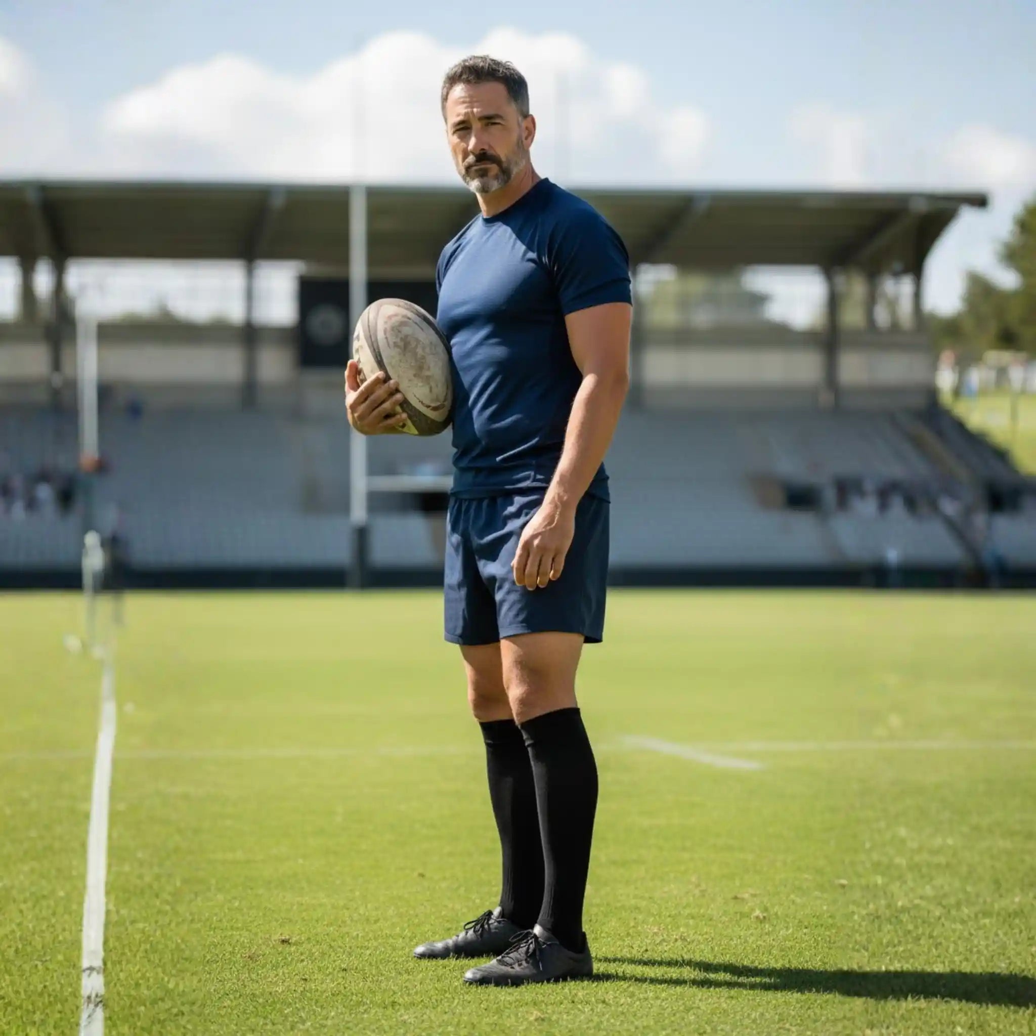 ONEKEEPER Long Grip Socks – Knee High Anti-Slip Sports Socks (No Logo)