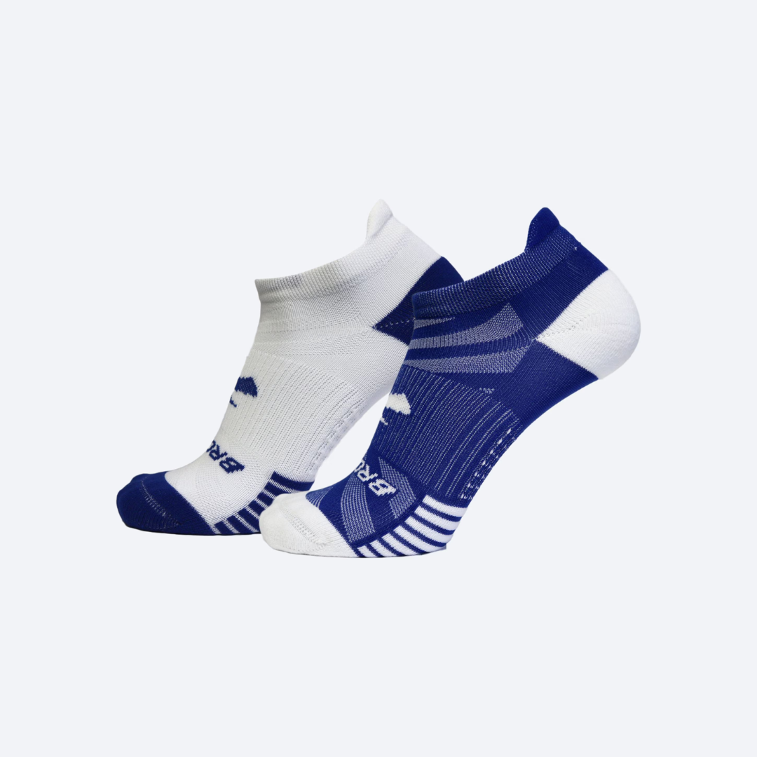 Brooks Unisex Ghost Lite No Show Sock 2-Pack