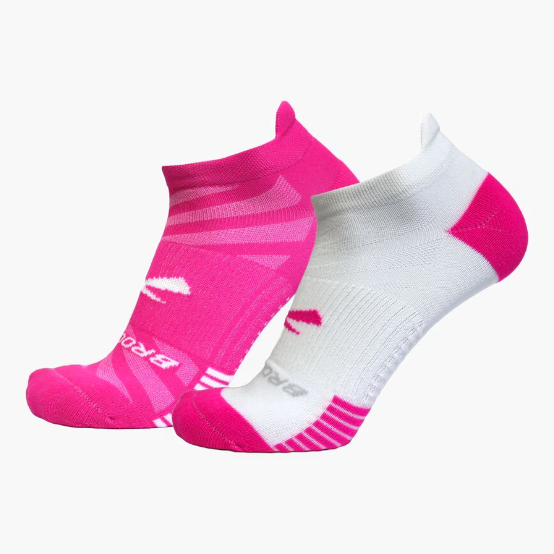 Brooks Unisex Ghost Lite No Show Sock 2-Pack