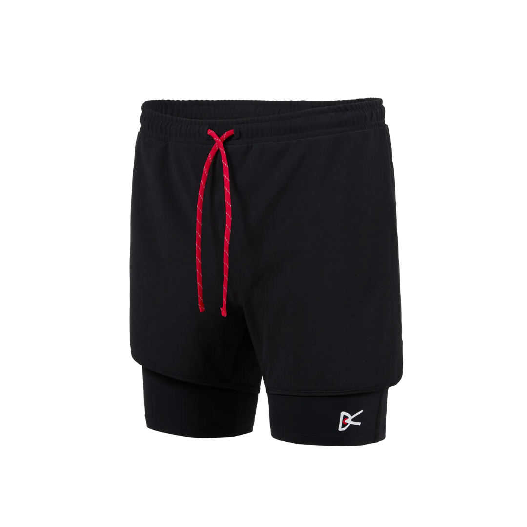 District Vision Men's Layered Pocketed Trail Shorts